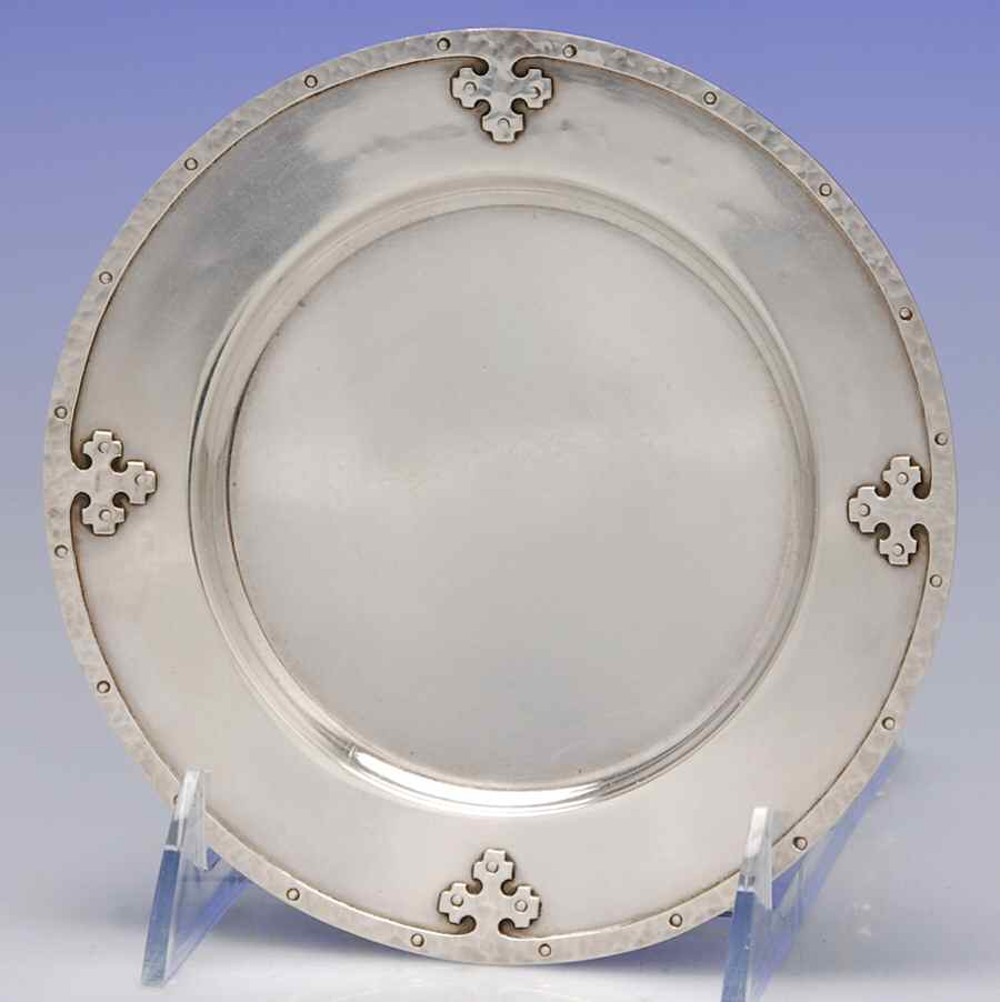 Carmel (Sterling, 1912, Hollowware) Bread Plate by Wallace Silver-1