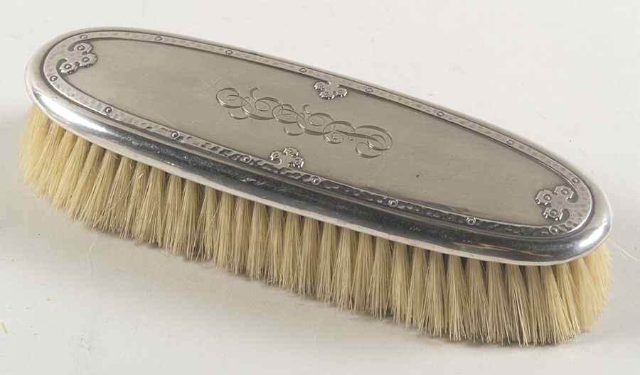 Carmel (Sterling, 1912, Hollowware) Clothes Brush by Wallace Silver-1