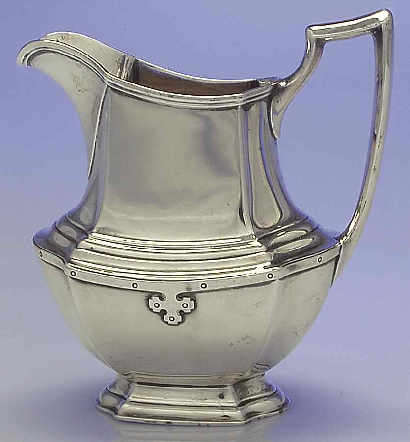 Carmel (Sterling, 1912, Hollowware) Creamer by Wallace Silver-1