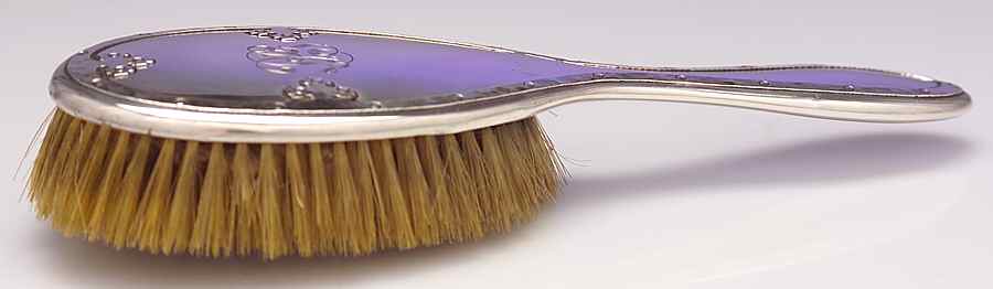Carmel (Sterling, 1912, Hollowware) Hair Brush by Wallace Silver-1