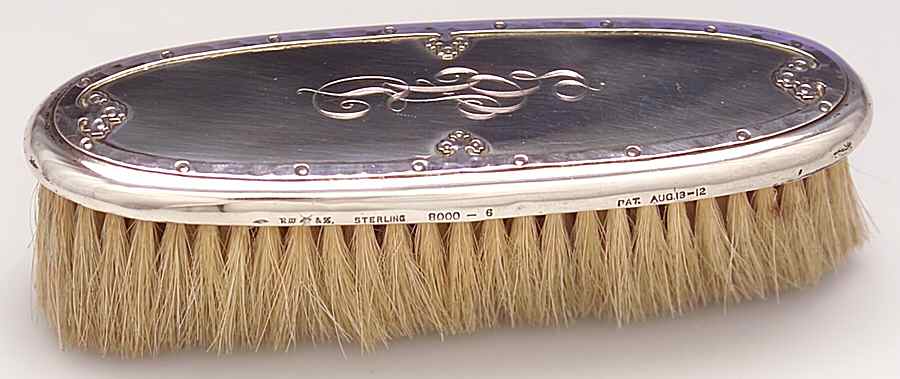Carmel (Sterling, 1912, Hollowware) Shoe Brush by Wallace Silver-1