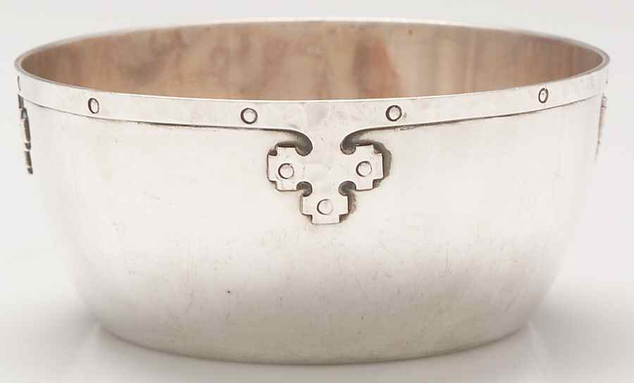 Carmel (Sterling, 1912, Hollowware) Sterling Ice Cream Dish by Wallace Silver-1