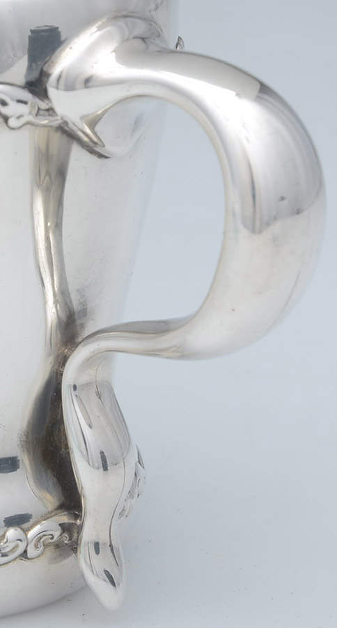 Louis XV (Sterling, 1891, Hollowware) Child's Cup with Attached Strainer by Whiting Manf Co-3