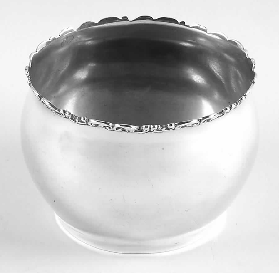 Louis XV (Sterling, 1891, Hollowware) Waste Bowl by Whiting Manf Co-1