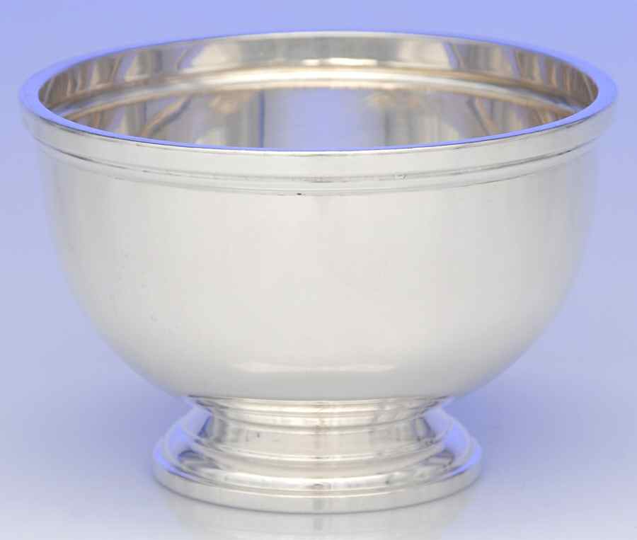 Exemplar (Sterling, S3, Hollowware) Waste Bowl by Watson-1
