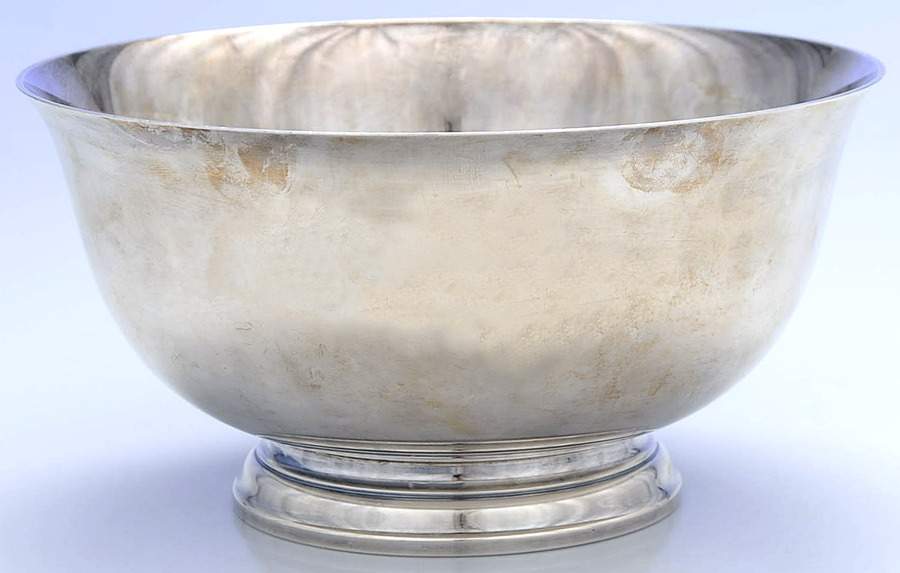 Exemplar (Sterling, S3, Hollowware) 9" Paul Revere Bowl by Watson-1