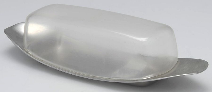 Line (Stainless, Hollowware) 1/4 Pound Plastic Covered Butter by WMF Flatware-1