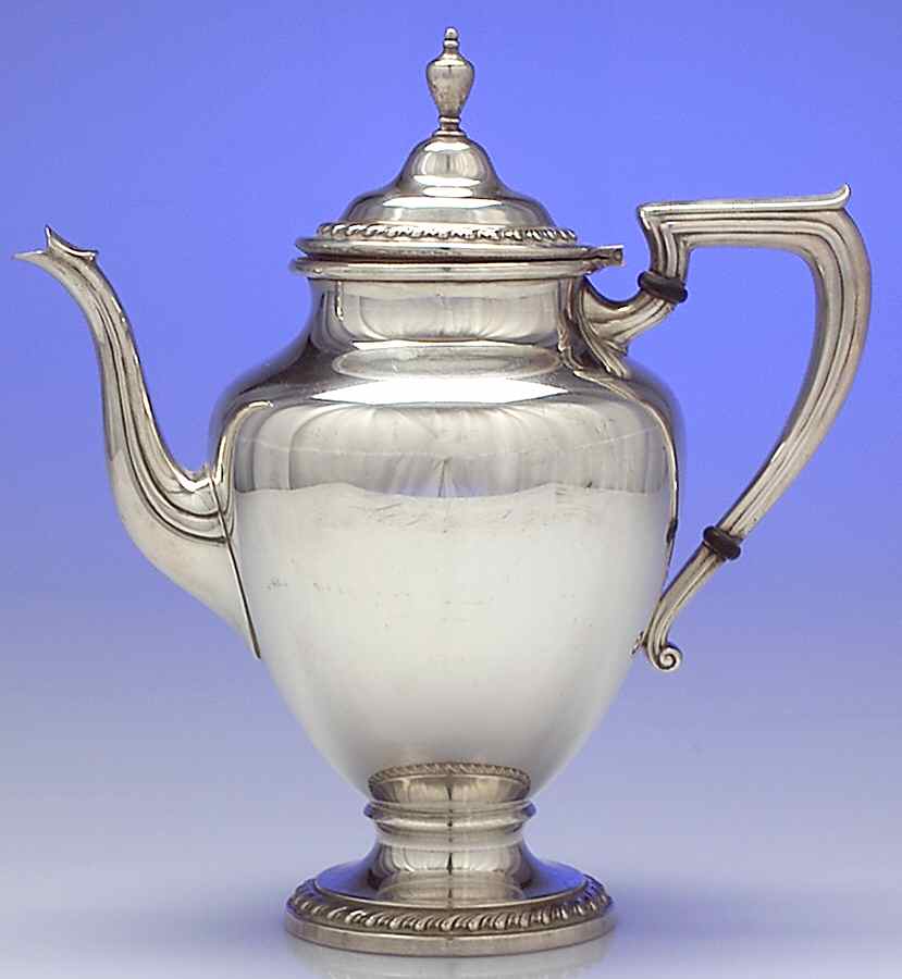 Halifax (Sterling, Hollowware) Teapot by Wallace Silver-1