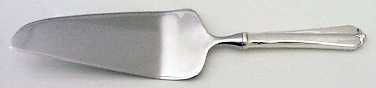 Lotus (Sterling, 1935) Pie and Cake Server with Stainless Blade by Watson-1
