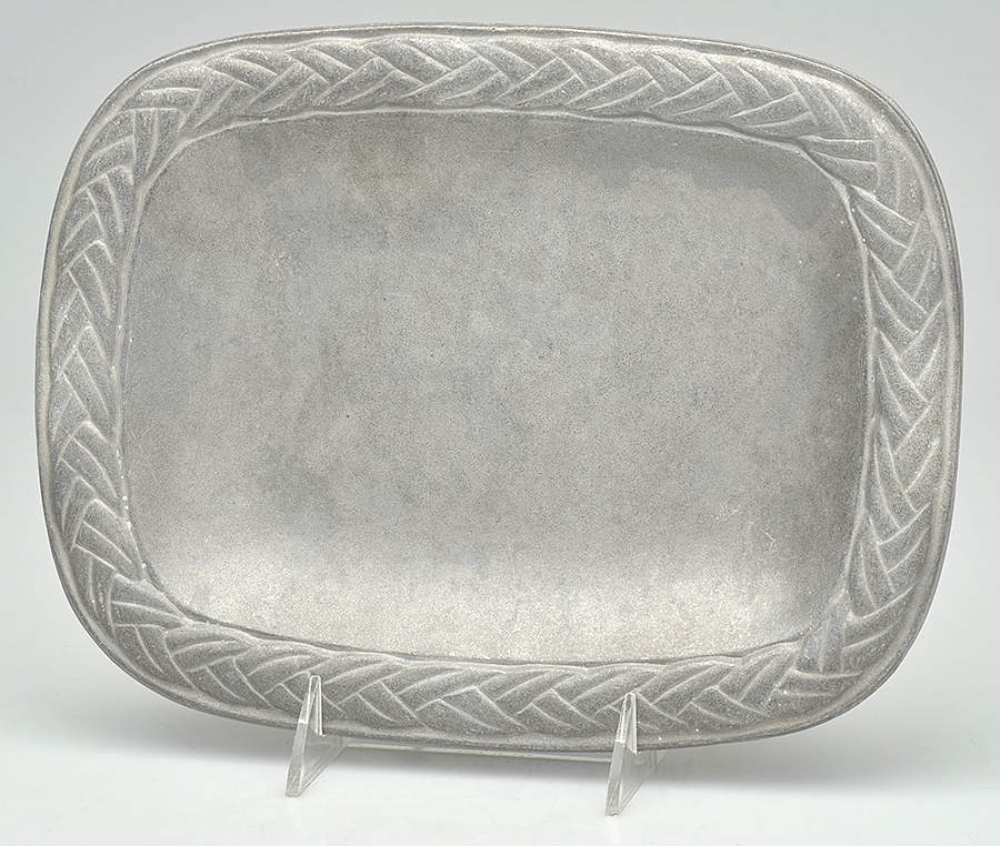 Patio Braid (Armetale, Hollowware) 10" Rectangular Tray by Wilton Armetale-1