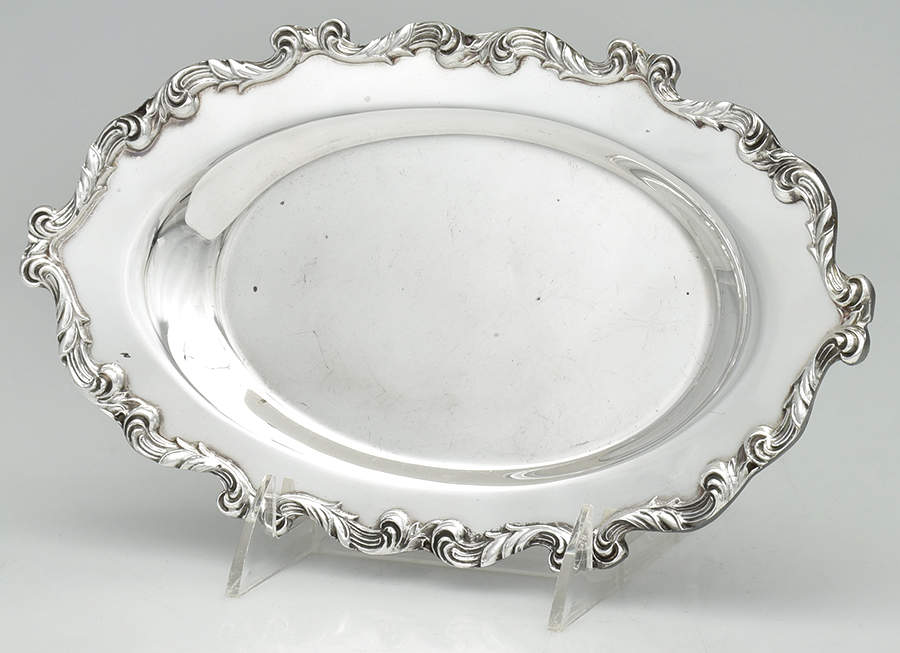 La Reine (Silverplate, Hollowware) Plated Gravy Underplate by Wallace Silver-1