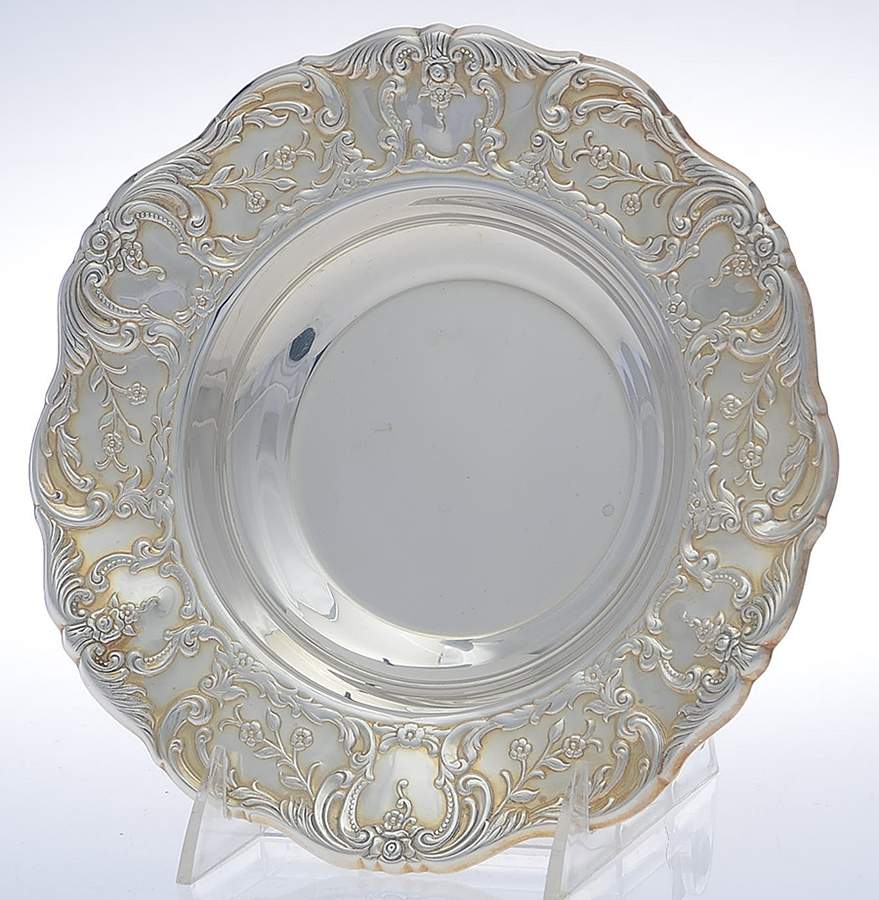 Grand Victorian (Silverplate, Hollowware) 8" Bon Bon Bowl by Wallace Silver-1