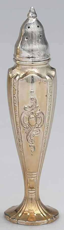Maytime (Silverplate, 1944, Hollowware) Pepper Shaker by Wallace Silver-1
