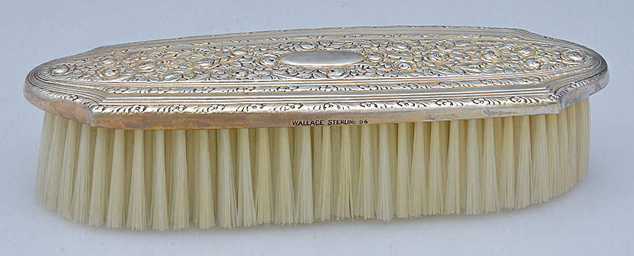 Normandie (Sterling, 1933, Hollowware) Clothes Brush by Wallace Silver-1