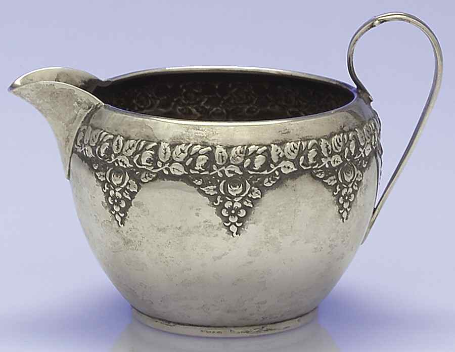 Normandie (Sterling, 1933, Hollowware) Mini Creamer by Wallace Silver-1