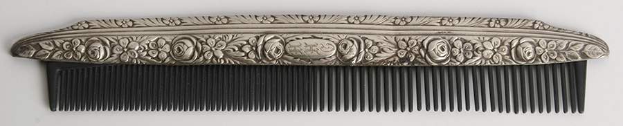 Normandie (Sterling, 1933, Hollowware) Comb by Wallace Silver-1