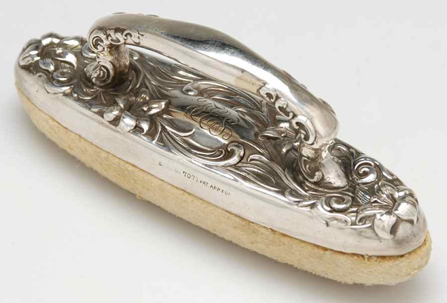 Lily (Sterling, 1902, Old Estate, Hollowware) Nail Buffer by Whiting Manf Co-1