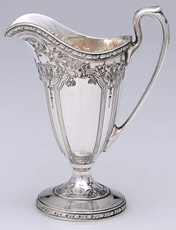 Navarre (Sterling, 1908, Hollowware) Mini Creamer by Watson-1