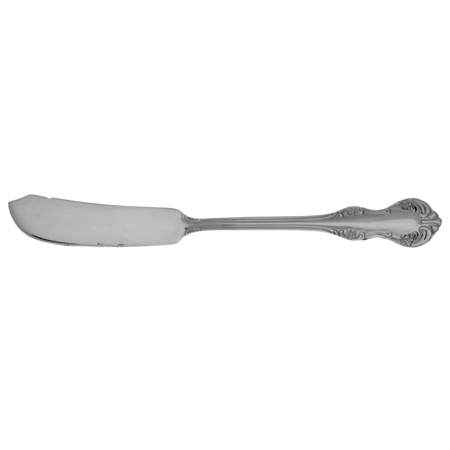 Continental Camden (Stainless) Flat Handle Master Butter Knife by Wallace Silver-1