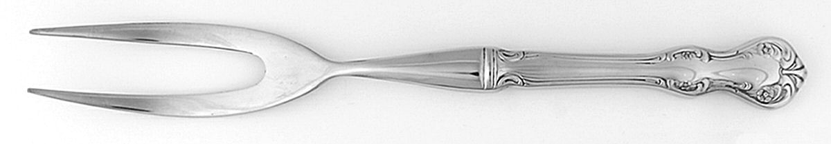 Continental Camden (Stainless) Large Stainless-Prong Roast Carving Fork by Wallace Silver-1