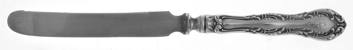 Irving (Sterling, 1900, R, W & S Stamp) Orange Knife with Silverplate Blade by Wallace Silver-1