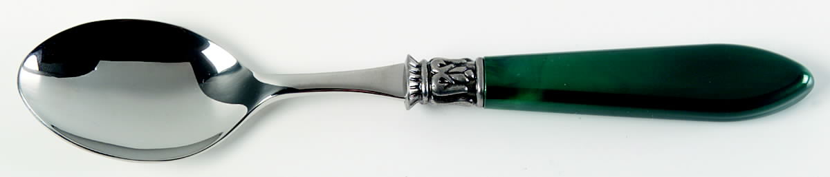 St Moritz - Green (Stainless) Place/Oval Soup Spoon by Wallace Silver-1