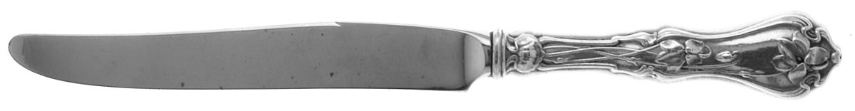 Violet (Sterling, 1905, Monograms) New French Hollow Knife by Whiting Manf Co-1