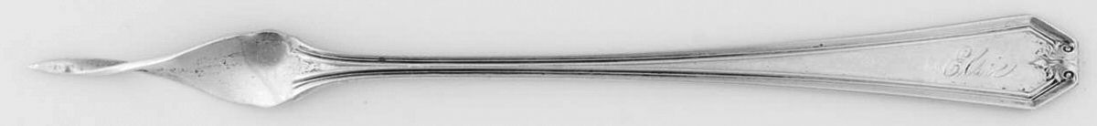 Lady Baltimore (Sterling, 1910, No Monograms) One Tine Butter Pick by Whiting Manf Co-1