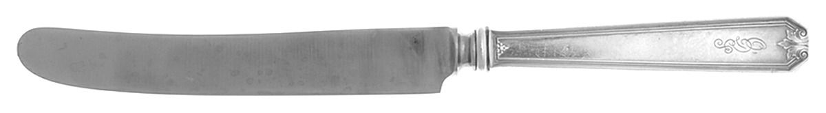 Lady Baltimore (Sterling, 1910, No Monograms) New French Hollow Knife with Bolster by Whiting Manf Co-1