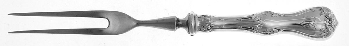 Duke of York (Sterling, 1900) Individual Silverplate Prong Bird Fork by Whiting Manf Co-1