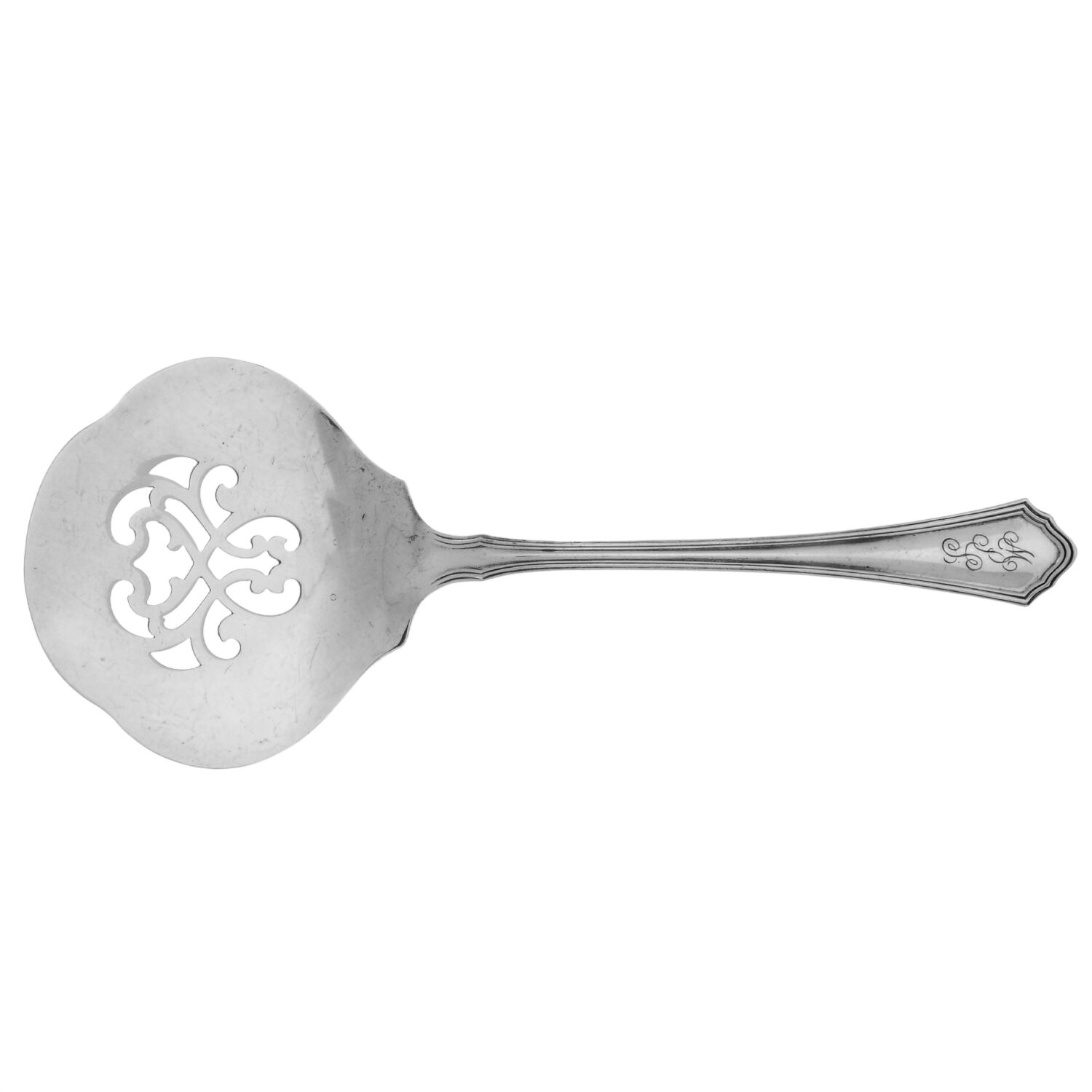Putnam (Sterling, 1912, Monograms) Large Cucumber Server by Wallace Silver-1