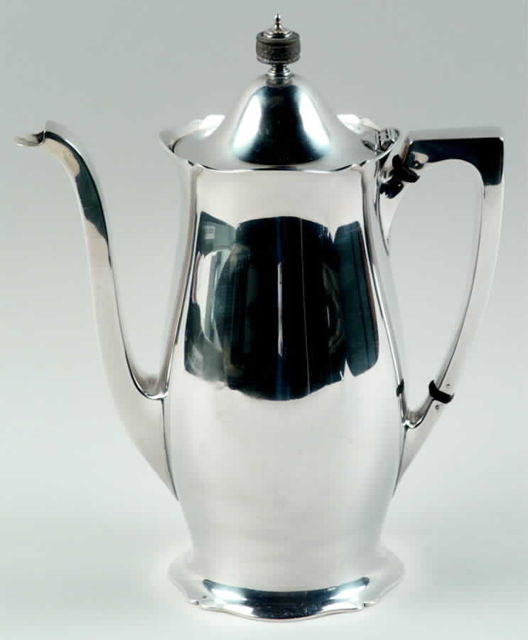 Antique (Sterling, Hollowware) Coffee Pot by Wallace Silver-1