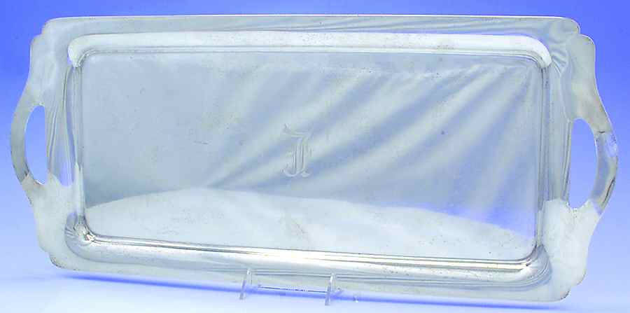 Antique (Sterling, Hollowware) Sterling Cocktail Tray by Wallace Silver-1