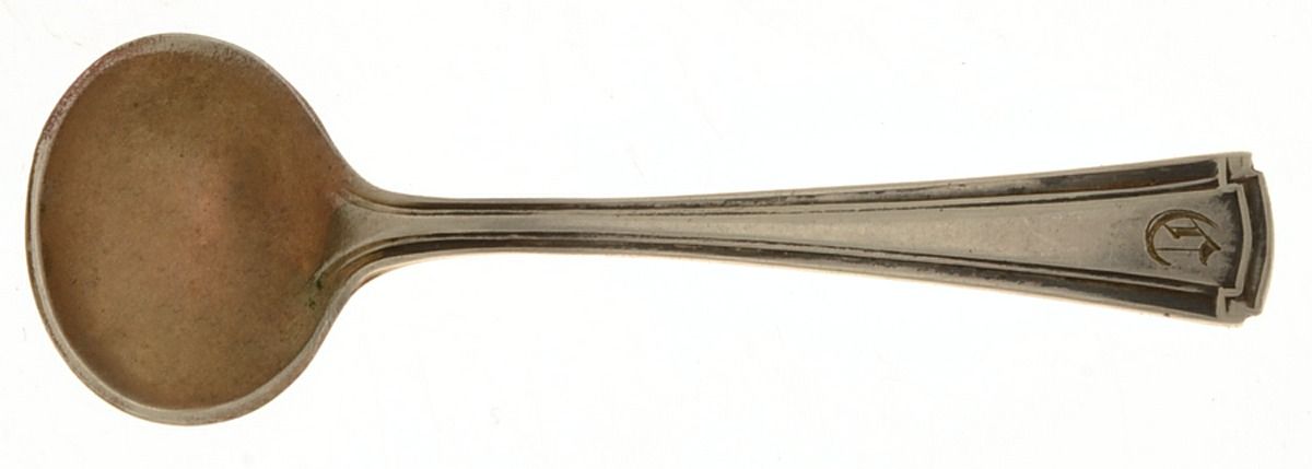 Wentworth (Sterling, 1913, No Monograms) Individual Salt Spoon by Watson-1