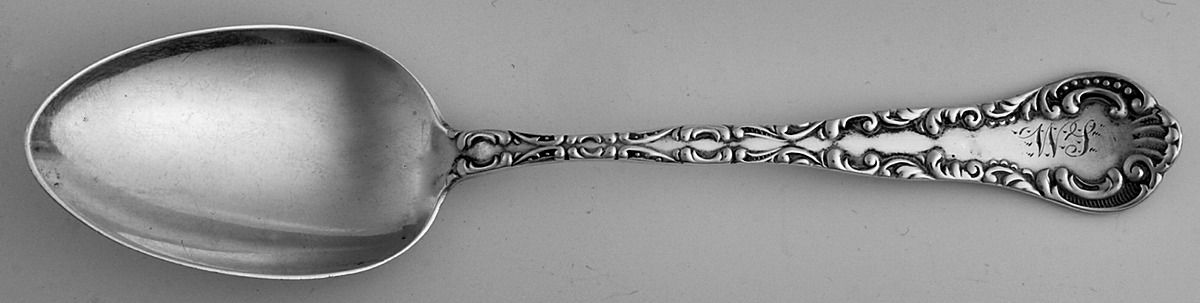 Louis XV (Sterling, 1880) Five O'Clock Teaspoon by Wood & Hughes-1