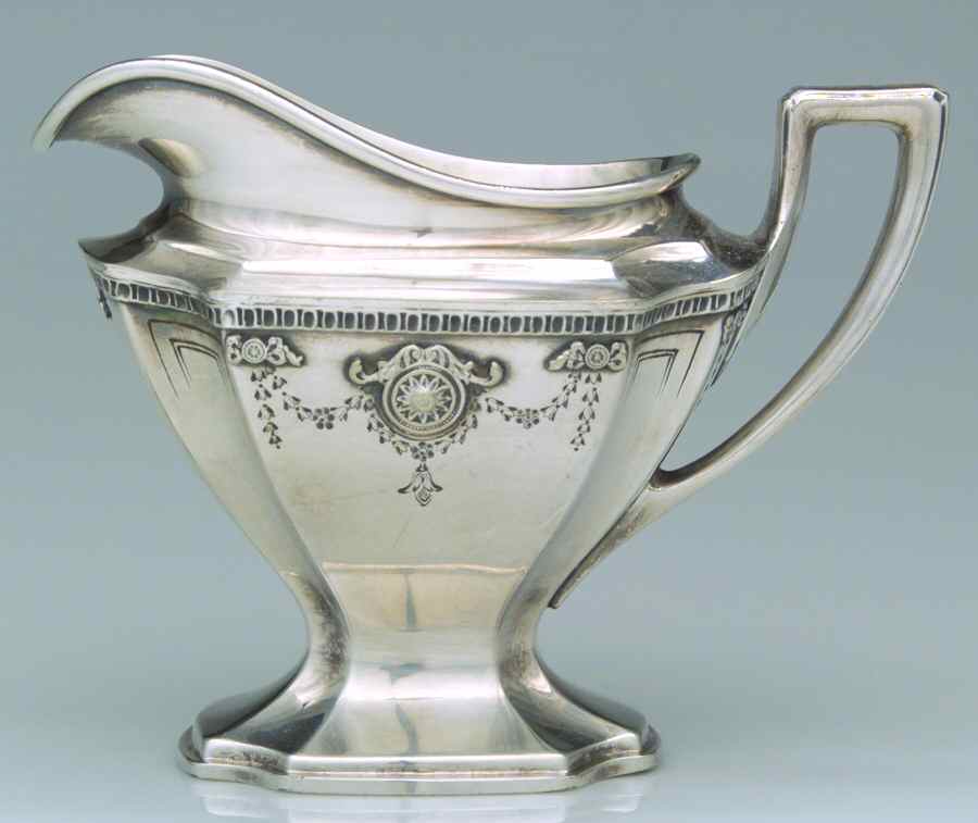 Adam (Silverplate, 1914, Hollowware) Creamer by WD Smith Silver-1