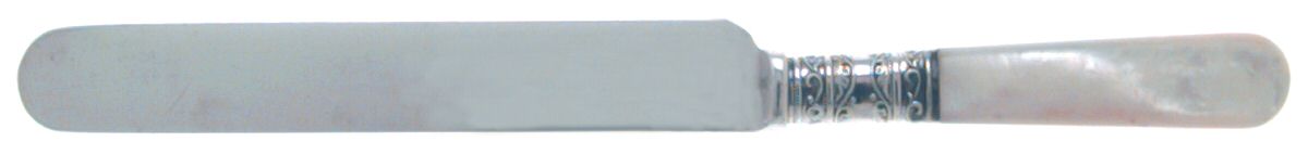 Pearl Handle Flatware 1 (Sterling) Pearl Handle Individual Dessert Knife by Wallace Silver-1