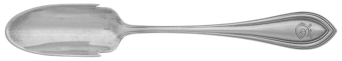 King Philip (Sterling, 1904) Solid Cheese Scoop by Watson-1