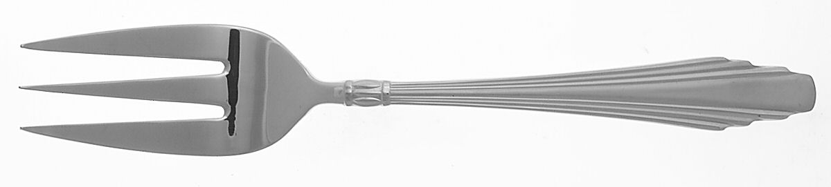 Empire (Stainless) Medium Solid Cold Meat Serving Fork by WMF Flatware-1