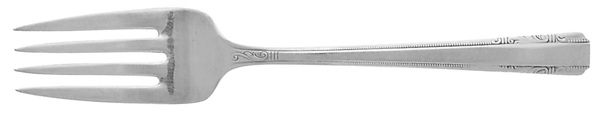 Personality (Silverplate, 1938, Monograms)    Individual Salad Fork by Wallace Silver-1