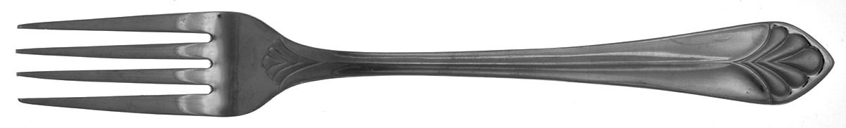 St Regis (Stainless-Frosted) Fork by Wallace Silver-1