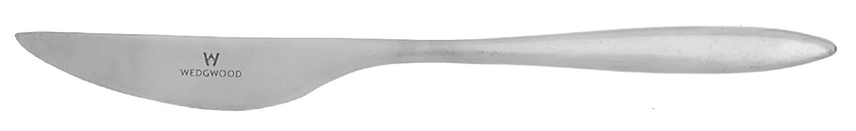 Metropolitan (Stainless) Flat Handle Master Butter Knife by Wedgwood Silver-1