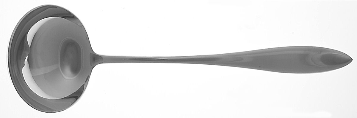 Metropolitan (Stainless) Solid Soup Ladle by Wedgwood Silver-1