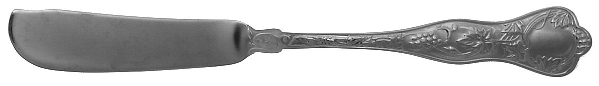 Merlot (Stainless) Flat Handle Master Butter Knife by Wallace Silver-1