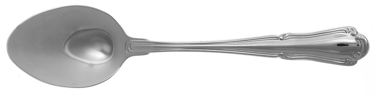 Empire (Stainless, Glossy) Place/Oval Soup Spoon by Wallace Silver-1