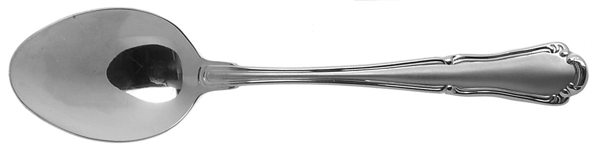 Empire (Stainless, Frosted) Place/Oval Soup Spoon by Wallace Silver-1