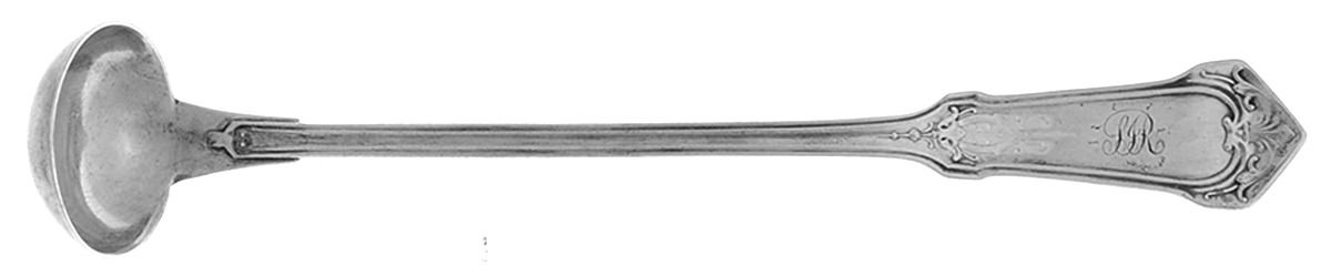Humbolt (Sterling, 1880) Mustard Spoon by Wood & Hughes-1