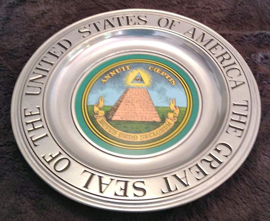 Americana Plates (Armetale, Hollowware) Dinner Plate by Wilton Armetale-1