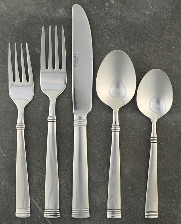 Napoli (Stainless) 5 Piece Place Setting by Wallace Silver-1