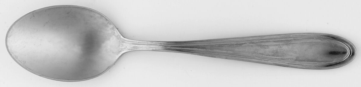 Modern Thread (Stainless) Teaspoon by Wallace Silver-1